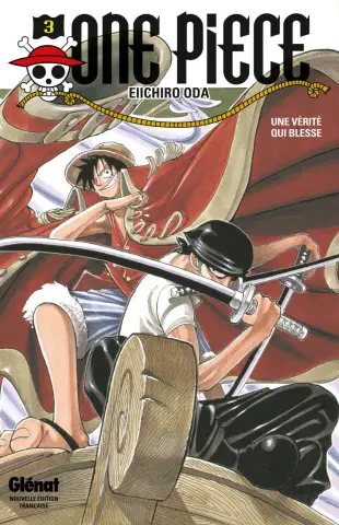 Couverture du tome 3 de One Piece - Une vérité qui blesse