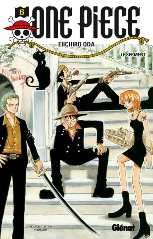 Couverture du tome 6 de One Piece - Le serment