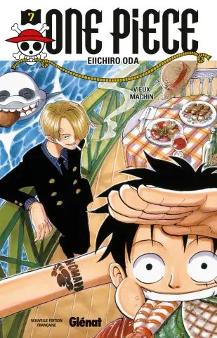 Couverture du tome 7 de One Piece - Vieux machin