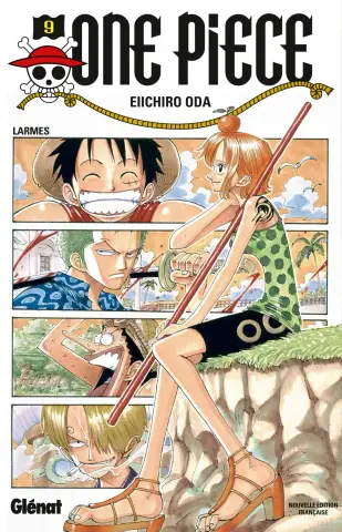 Couverture du tome 9 de One Piece - Larmes