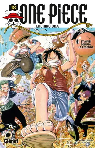 Couverture du tome 12 de One Piece - Et ainsi débuta la légende