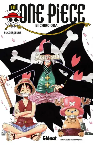 Couverture du tome 16 de One Piece - Successeurs