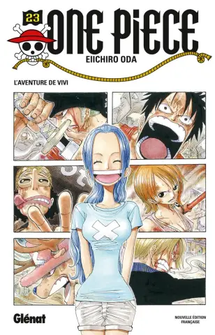Couverture du tome 23 de One Piece - L'aventure de Vivi