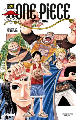 Couverture du tome 24 de One Piece - Croire en ses rêves