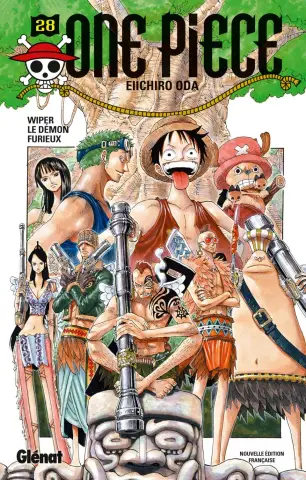 Couverture du tome 28 de One Piece - Wiper le démon furieux