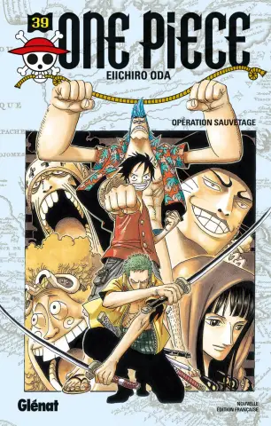 Couverture du tome 39 de One Piece - Opération sauvetage