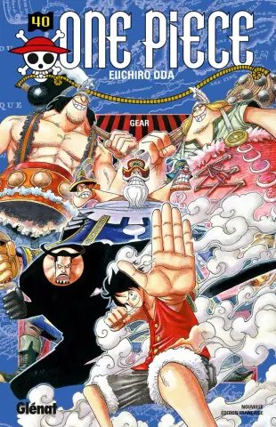 Couverture du tome 40 de One Piece - Gear