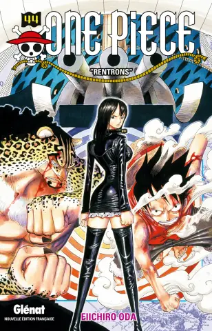 Couverture du tome 44 de One Piece - Rentrons
