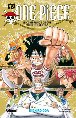 Couverture du tome 45 de One Piece - Je comprend ce que vous ressentez