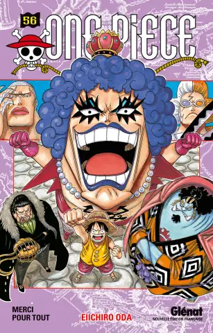 Couverture du tome 56 de One Piece - Merci pour tout