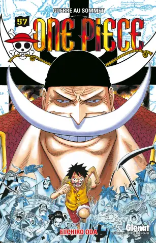 Couverture du tome 57 de One Piece - Guerre au sommet