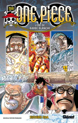 Couverture du tome 58 de One Piece - L'ère de Barbe Blanche