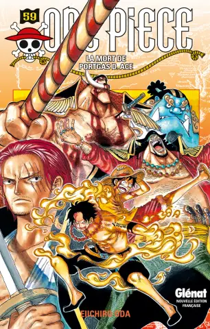 Couverture du tome 59 de One Piece - La mort de Portgas D. Ace