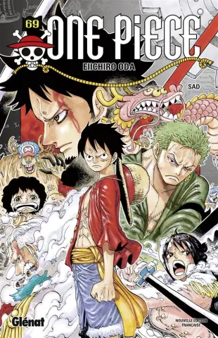 Couverture du tome 69 de One Piece - SAD