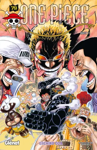 Couverture du tome 79 de One Piece - Lucy !!