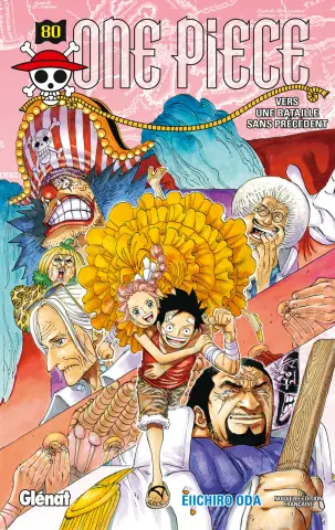 Couverture du tome 80 de One Piece - Vers une bataille sans précédent