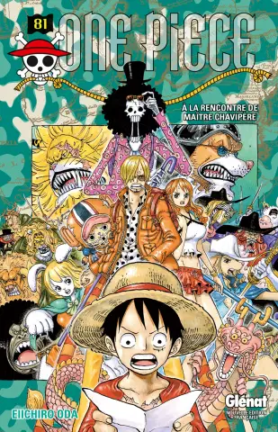 Couverture du tome 81 de One Piece - À la rencontre de maître Chavipère