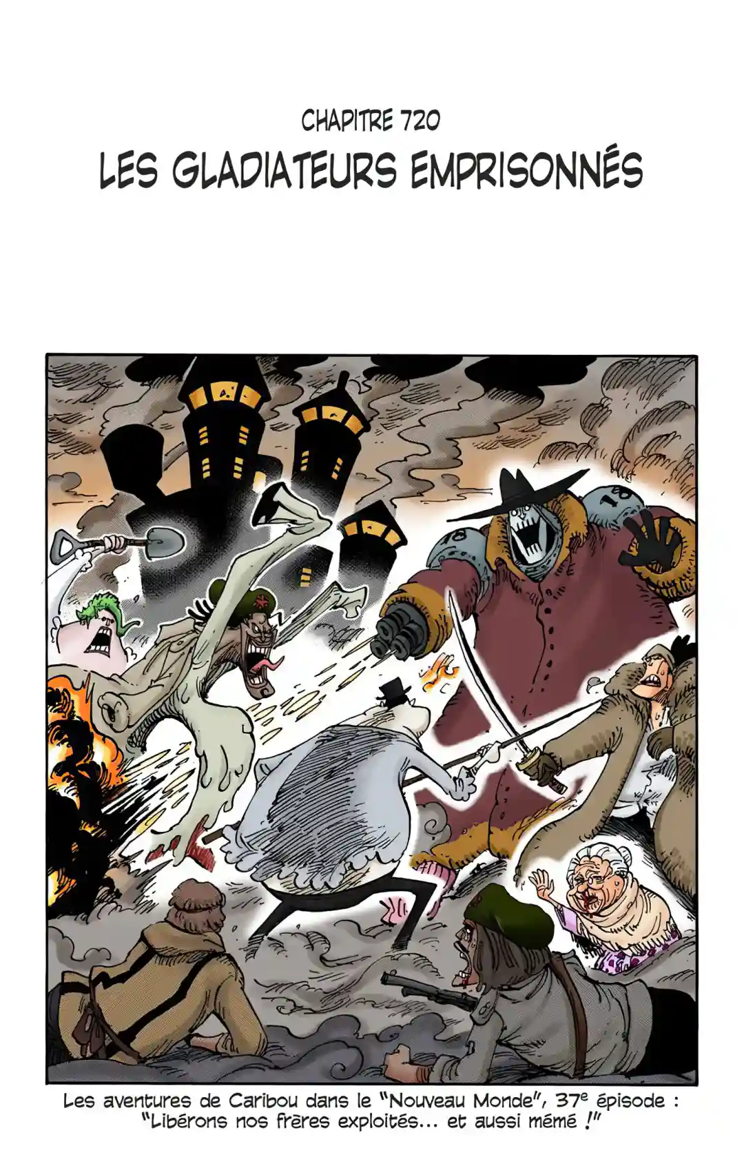 Scan 720 One Piece VF - Arc Dressrosa - Page 1