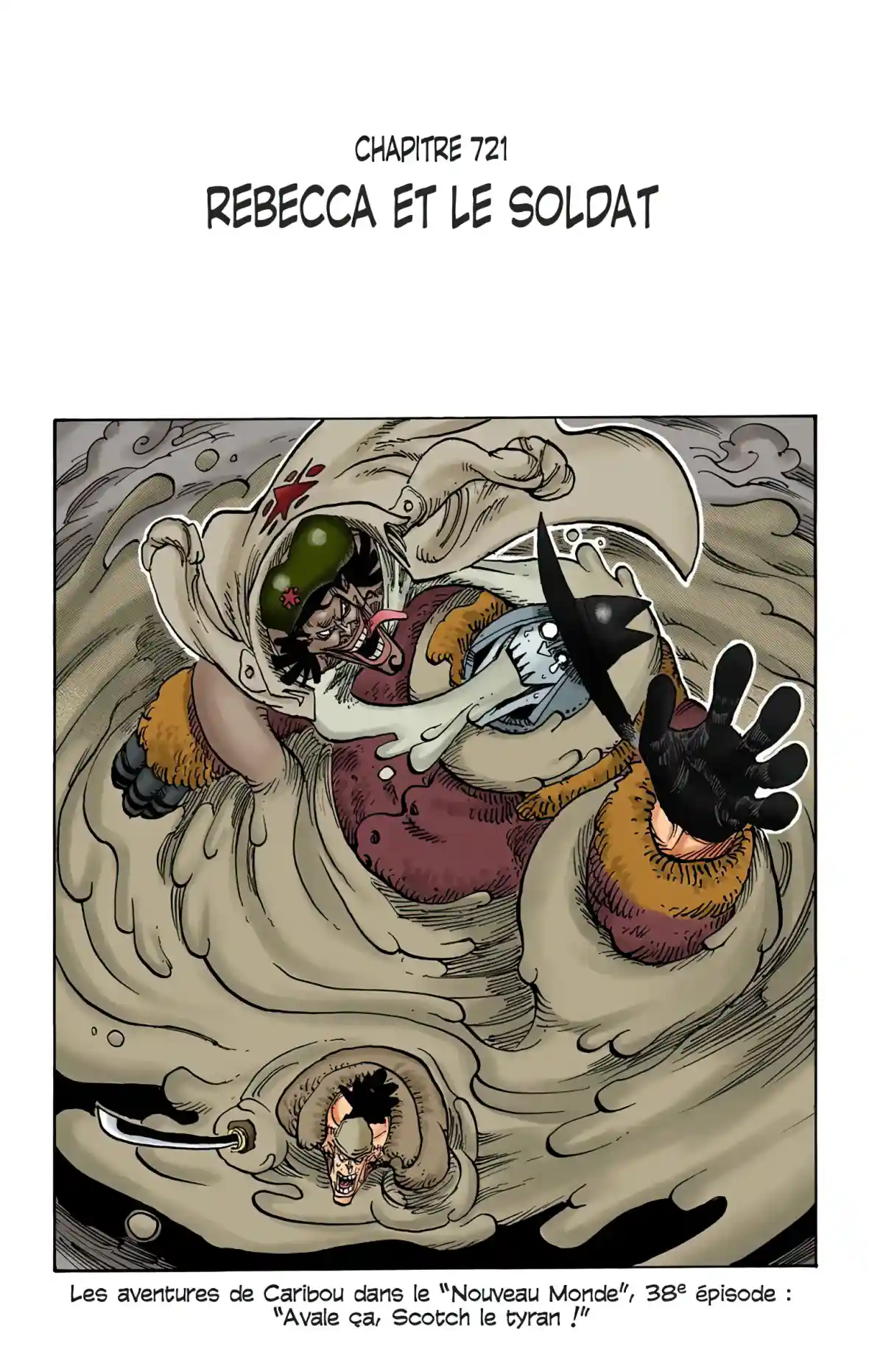 Scan 721 One Piece VF - Arc Dressrosa - Page 1