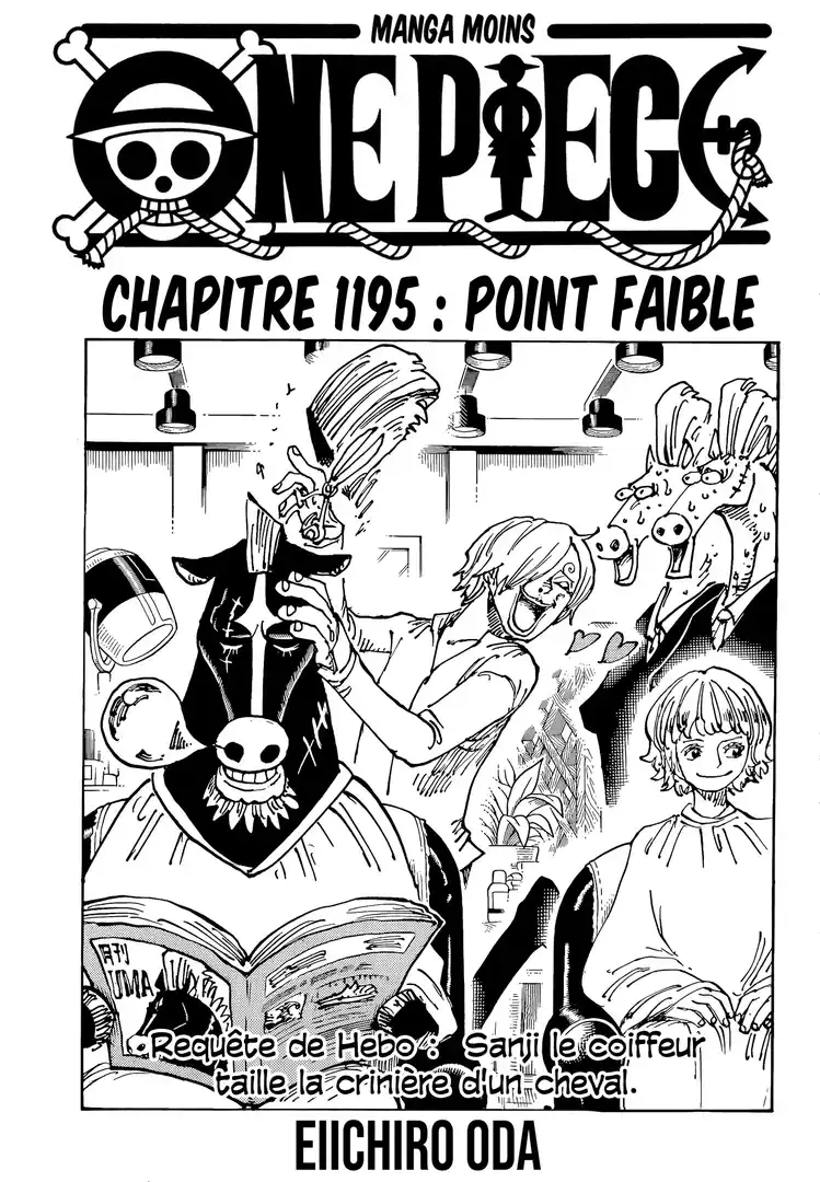 Scan 1195 One Piece VF - Arc Elbaf - Page 1