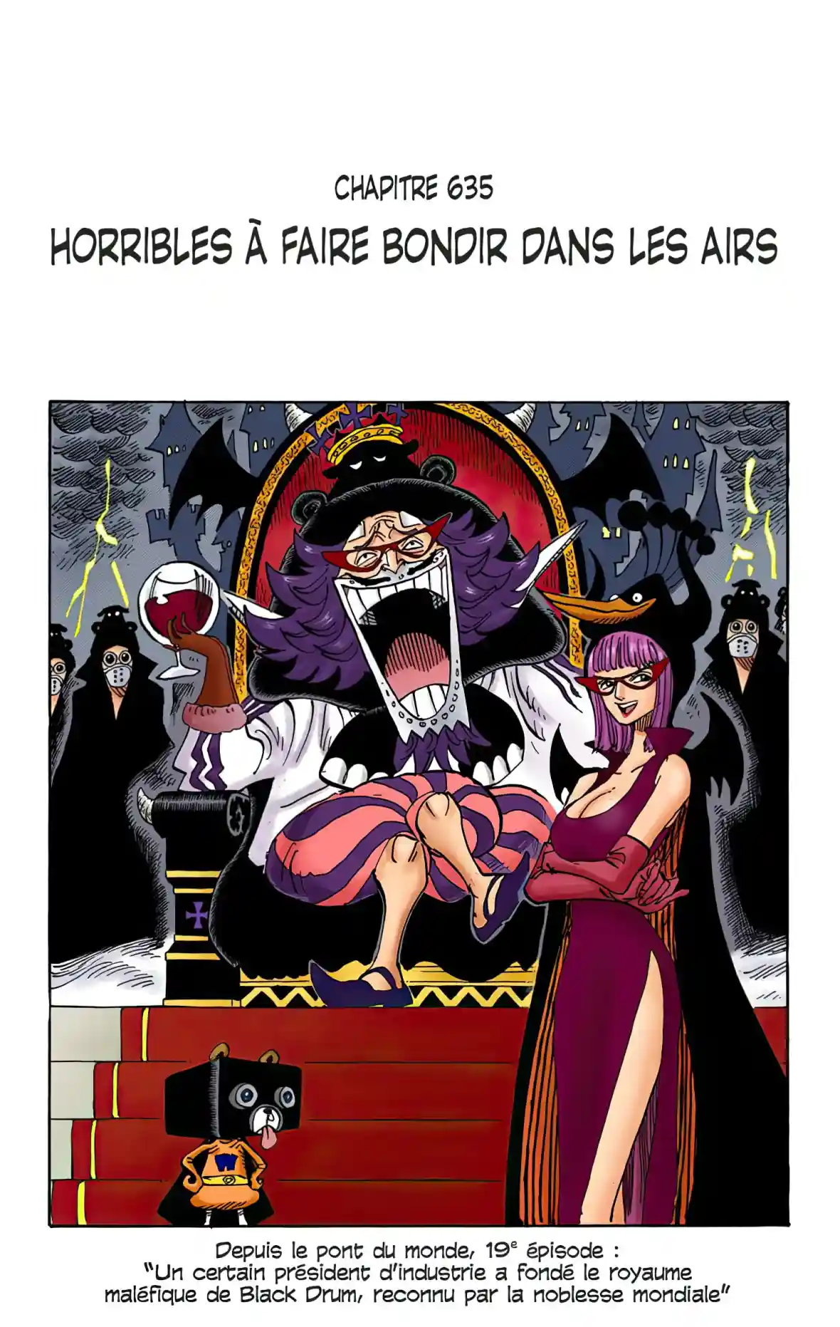 Scan 635 One Piece VF - Arc Île des Hommes-Poissons - Page 1