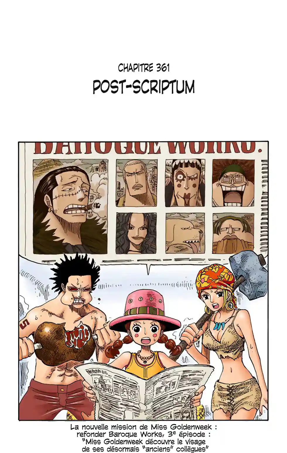 Scan 361 One Piece VF - Arc Water Seven - Page 1