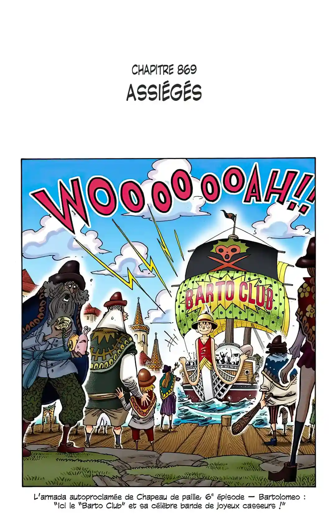 Scan 869 One Piece VF - Arc Whole Cake Island - Page 1