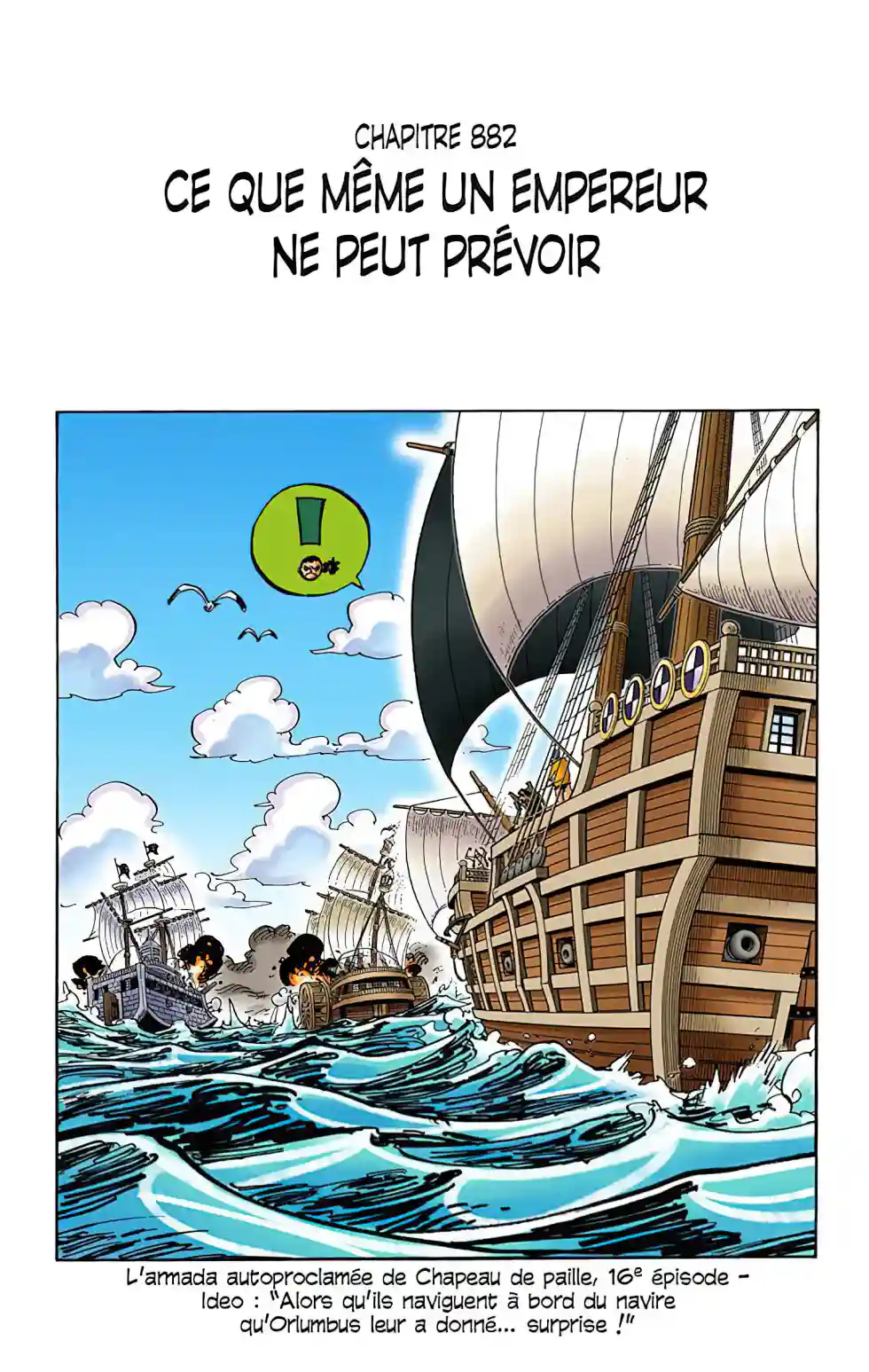 Scan 882 One Piece VF - Arc Whole Cake Island - Page 1