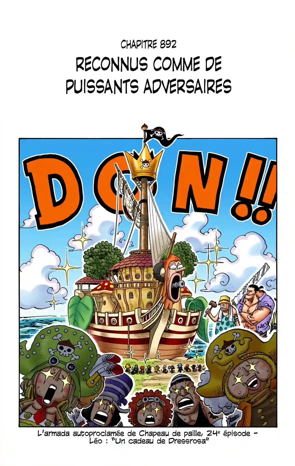 Scan 892 One Piece VF - Arc Whole Cake Island - Page 1