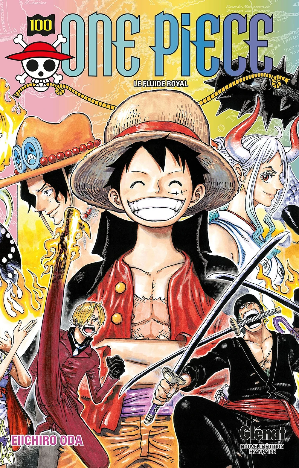 Couverture du tome 100 de One Piece